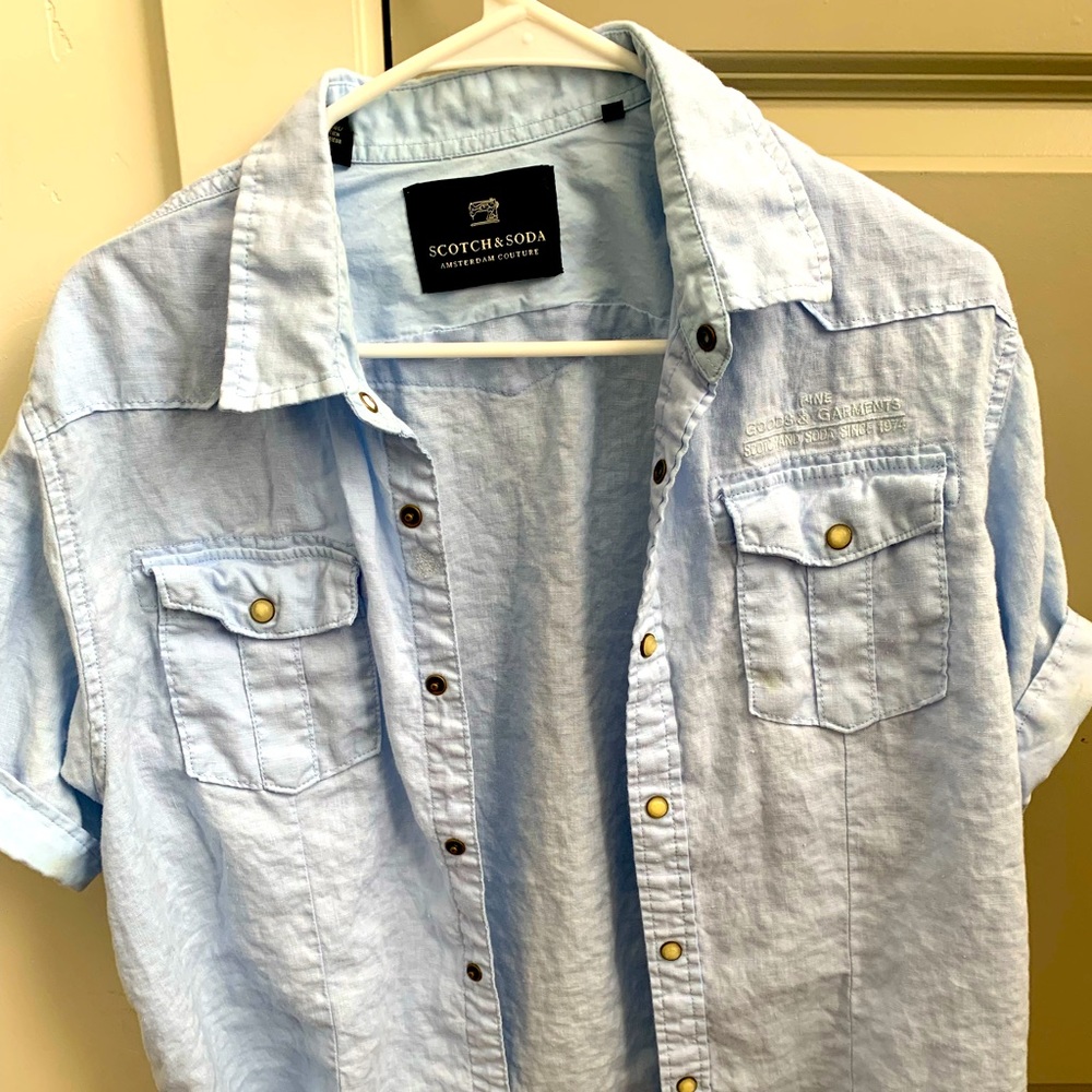 Scotch and Soda short sleeve shirt